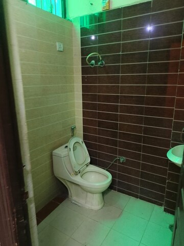 Bathroom in 1 BHK Builder Floor at Niti Khand – for Rent