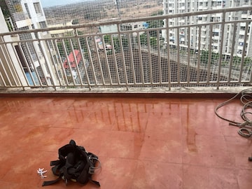 Balcony in 3 BHK Apartment at Shreeyash Shree Woods, Dhanori – for Rent