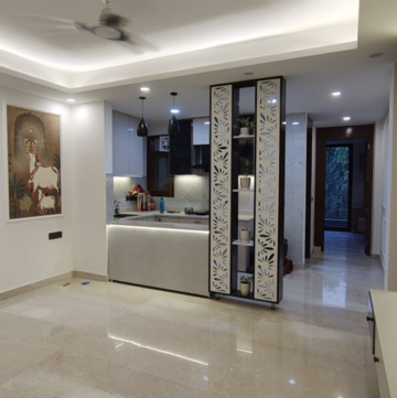 Living Room in 2 BHK Builder Floor at Malviya Nagar – for Rent