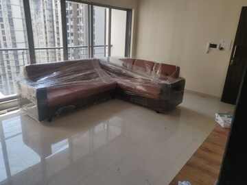 Living Room in 2.5 BHK Apartment at Runwal Eirene, Balkum Pada – for Rent