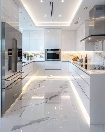 Kitchen in 4 BHK Builder Floor at Igi Airport Area – for Sale