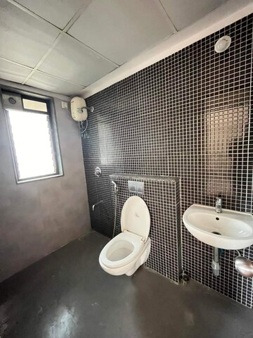 Bathroom in 2 BHK Apartment at Lodha Palava City Lakeshore Greens, Dombivli East – for Rent