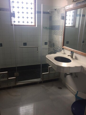Bathroom in 3 BHK Apartment at Shapoorji Pallonji Joyville Gurgaon, Sector 102 – for Rent