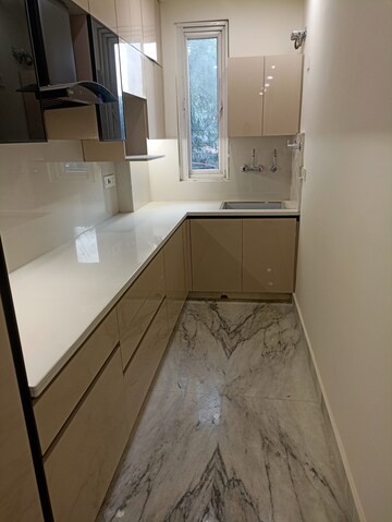 Kitchen in 2.5 BHK Apartment at Madhur Apartment, Paschim Vihar – for Rent
