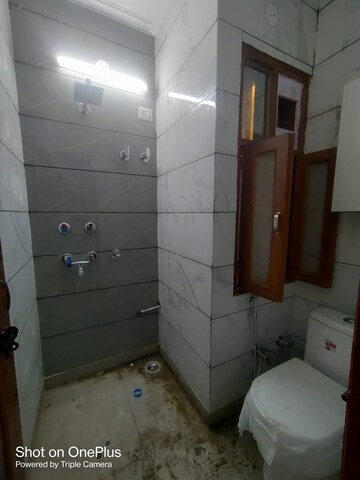 Bathroom in 1 BHK Builder Floor at Dwarka Mor – for Rent