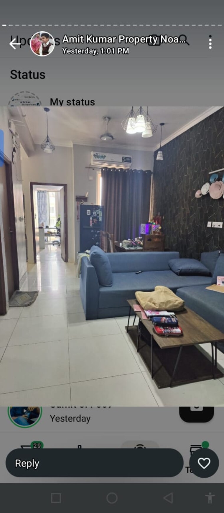 Living Room, dmd-hometech-awas-yojna 3 Bedroom 1450 Sq.Ft. Apartment In Sector 73 Noida 8654836