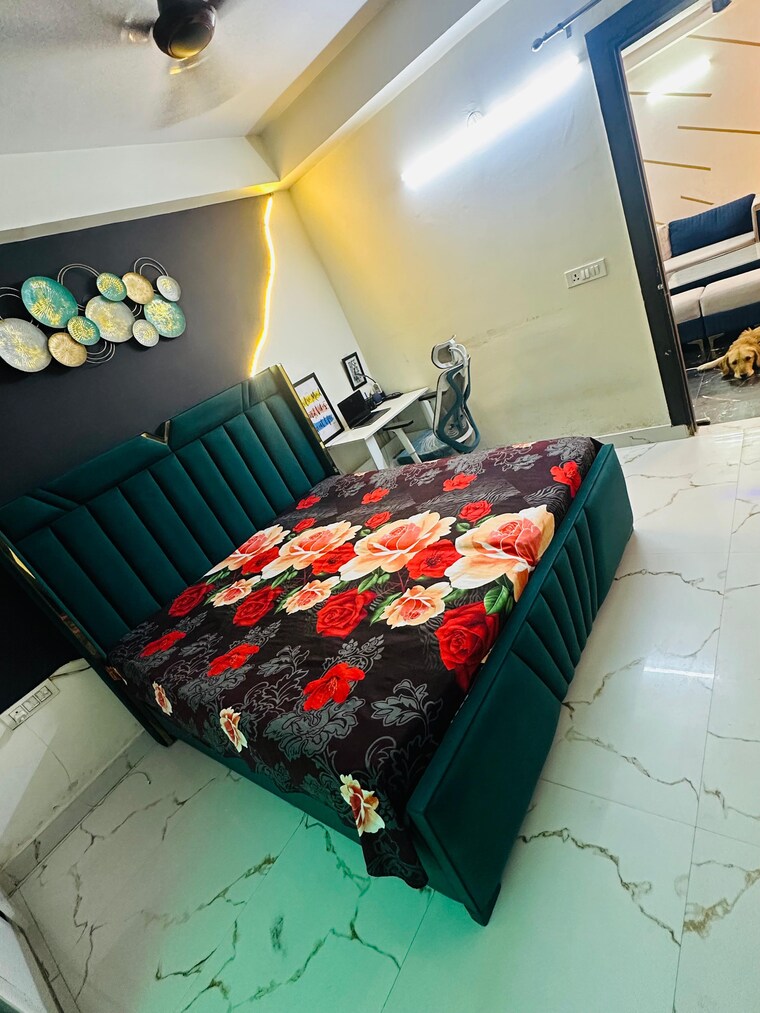 Bedroom, dmd-hometech-awas-yojna 2 Bedroom 1100 Sq.Ft. Builder Floor In Sector 73 Noida 8654852