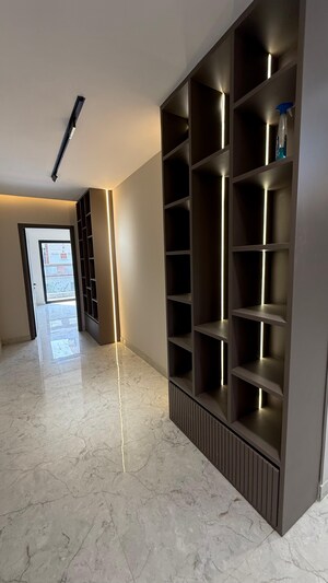 Staircase in 3 BHK Builder Floor at Green Fields Colony – for Sale