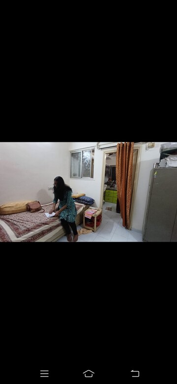 Bedroom in 1 RK Apartment at Sahakar CHS Ghantali, Ghantali – for Rent
