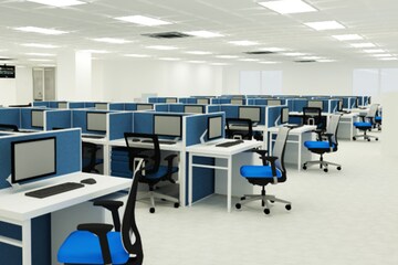 Team Area in  Office Space at Jai Antariksha, Andheri East – for Rent