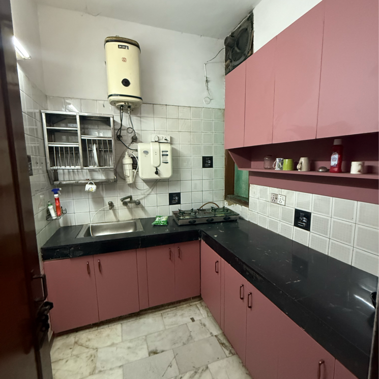 Kitchen, chittaranjan park 3 Bedroom 1450 Sq.Ft. Builder Floor In Chittaranjan Park Delhi 8654947