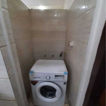 Bathroom in 2 BHK Builder Floor at Lajpat Nagar – for Rent