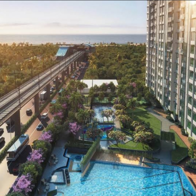 2 BHK + Pooja Room 750 Sq.Ft. Apartment in Hubtown The Premiere