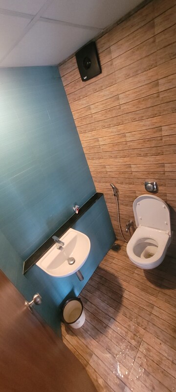 Bathroom in 2 BHK Apartment at Lodha Crown Quality Homes, Majiwada – for Rent