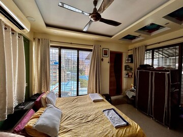 Bedroom in 2.5 BHK Apartment at Om Madhuban CHS, Hans Nagar – for Sale