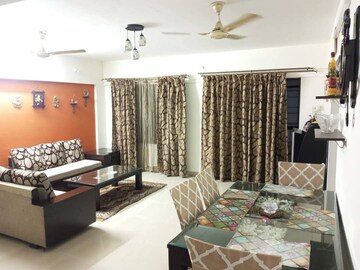Living Room in 2.5 BHK Apartment at BU Bhandari Acolade, Kharadi – for Rent