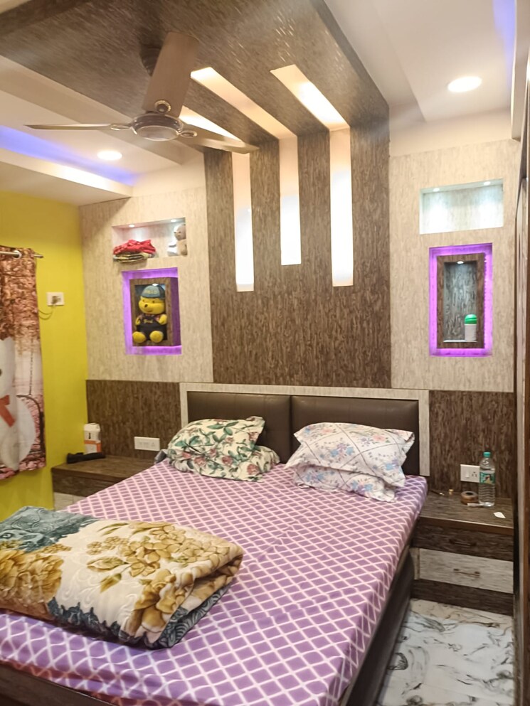 Bedroom, chinar park 3 Bedroom 1200 Sq.Ft. Apartment In Chinar Park Kolkata 8655037