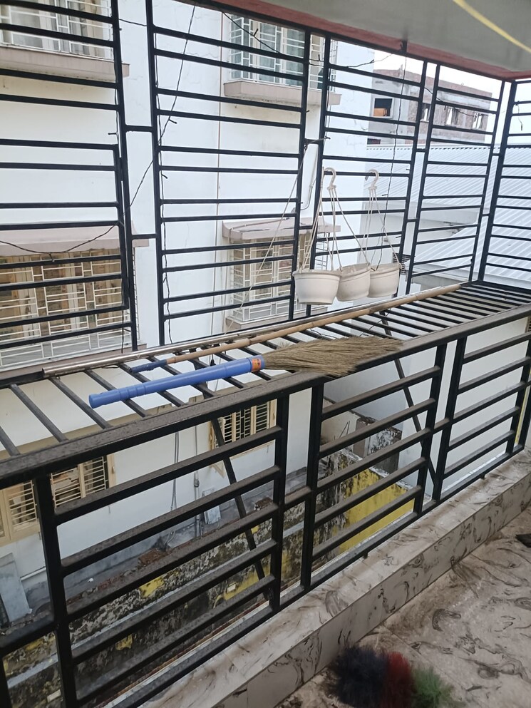 Balcony, chinar park 3 Bedroom 1200 Sq.Ft. Apartment In Chinar Park Kolkata 8655037