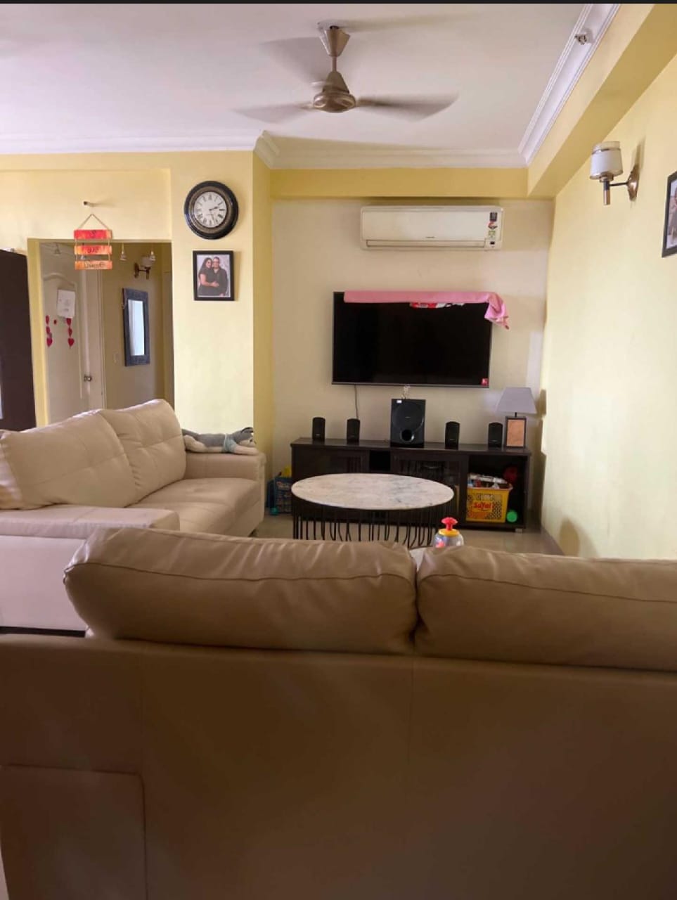 3 BHK + Servant Room Apartment For Rent in Raheja Vedaanta