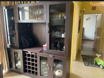 Kitchen in 3 BHK Apartment at Raheja Vedaanta, Sector 108 – for Rent