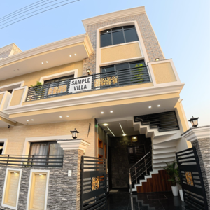 4 BHK Independent House – Exterior View View at Kharar Landran Road - for Sale