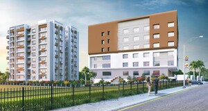 4 BHK Apartment – Exterior View View at Salugara - for Sale