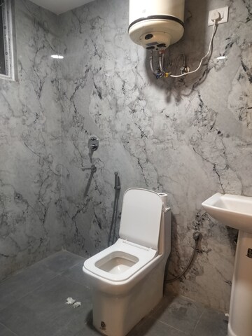 Bathroom in 1 BHK Builder Floor at Chattarpur – for Rent
