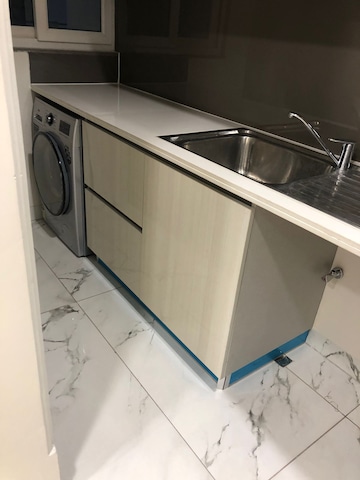 Kitchen in 2.5 BHK Builder Floor at Central Park Cerise Suites, Sohna Sector 33 – for Rent