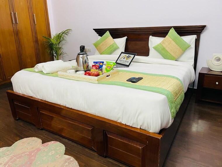 Bedroom, saket 4 Bedroom 2700 Sq.Ft. Builder Floor In Saket Delhi 8655559