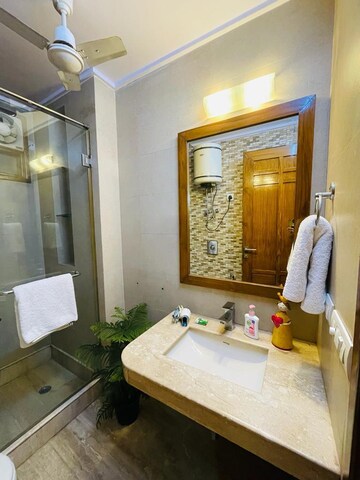 Living Room in 4 BHK Builder Floor at Saket – for Sale