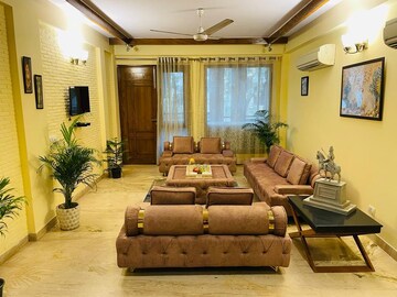 Living Room in 4 BHK Builder Floor at Saket – for Sale
