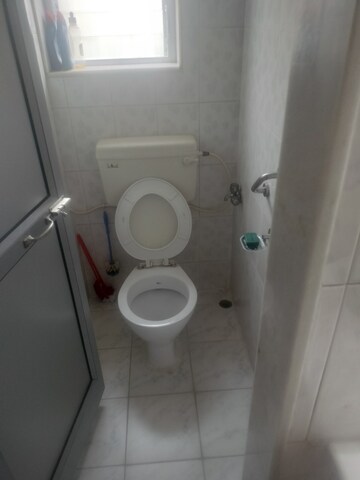 Bathroom in 2 BHK Apartment at Navkar Panchavati Greens, Marol – for Rent
