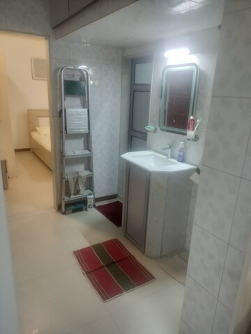 Bathroom in 2 BHK Apartment at Navkar Panchavati Greens, Marol – for Rent