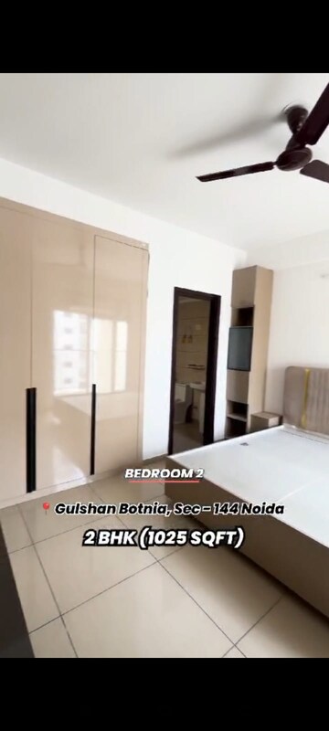 Bedroom in 2 BHK Apartment at Gulshan Botnia, Sector 144 – for Sale