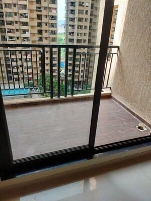 Balcony in 1 BHK Apartment at Raunak City Sector 4 D6, Kalyan West – for Sale