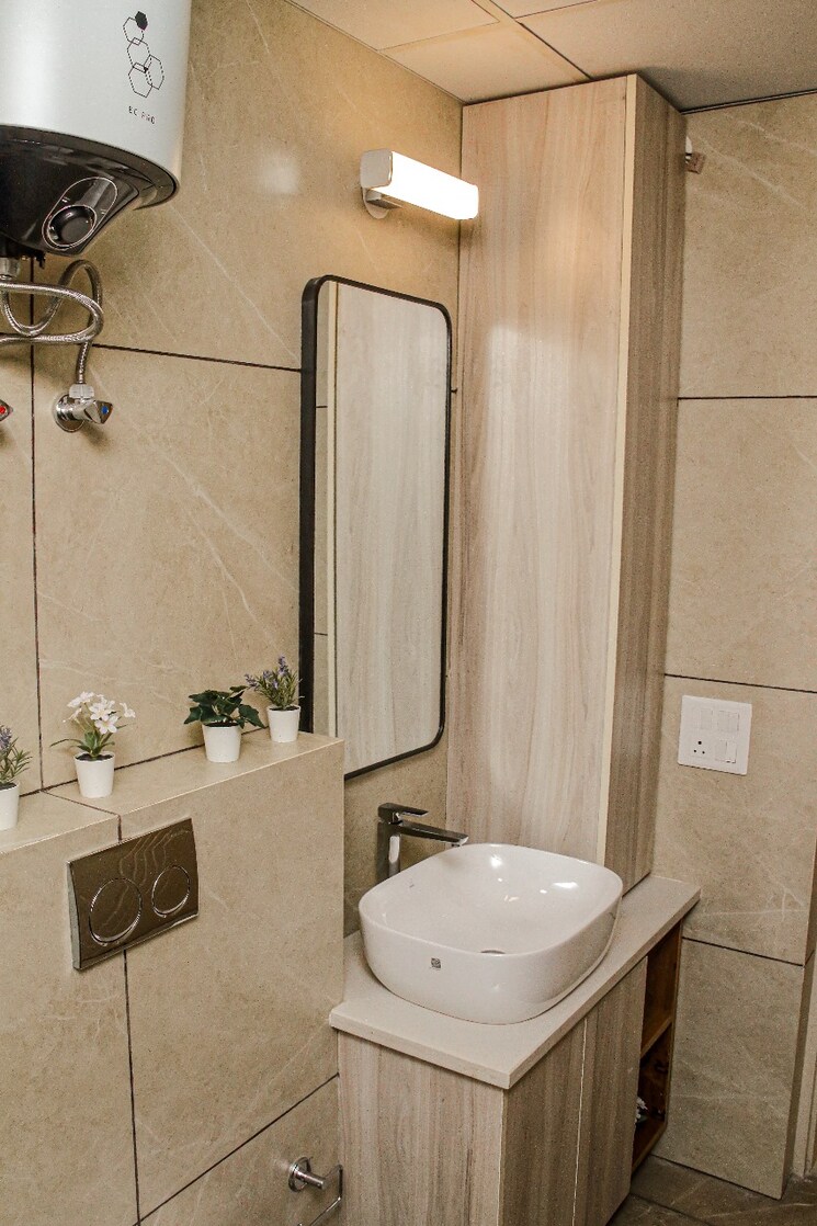 Bathroom, ambala highway 3 Bedroom 1737 Sq.Ft. Apartment In Ambala Highway Zirakpur 8655711