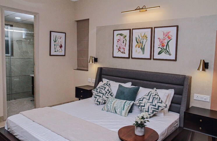 Bedroom, ambala highway 3 Bedroom 1737 Sq.Ft. Apartment In Ambala Highway Zirakpur 8655711