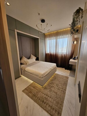 Bedroom in 2 BHK Apartment at Dreams Tower, Kharghar – for Sale