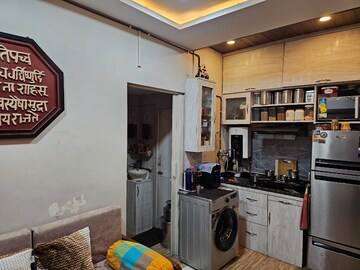 Kitchen in 1 RK Apartment at Utkarsh CHS Panvel, Khanda Colony – for Rent