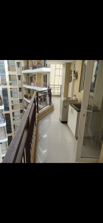 Balcony in 3.5 BHK Apartment at Maya Green Lotus Saksham, International Airport Road – for Rent