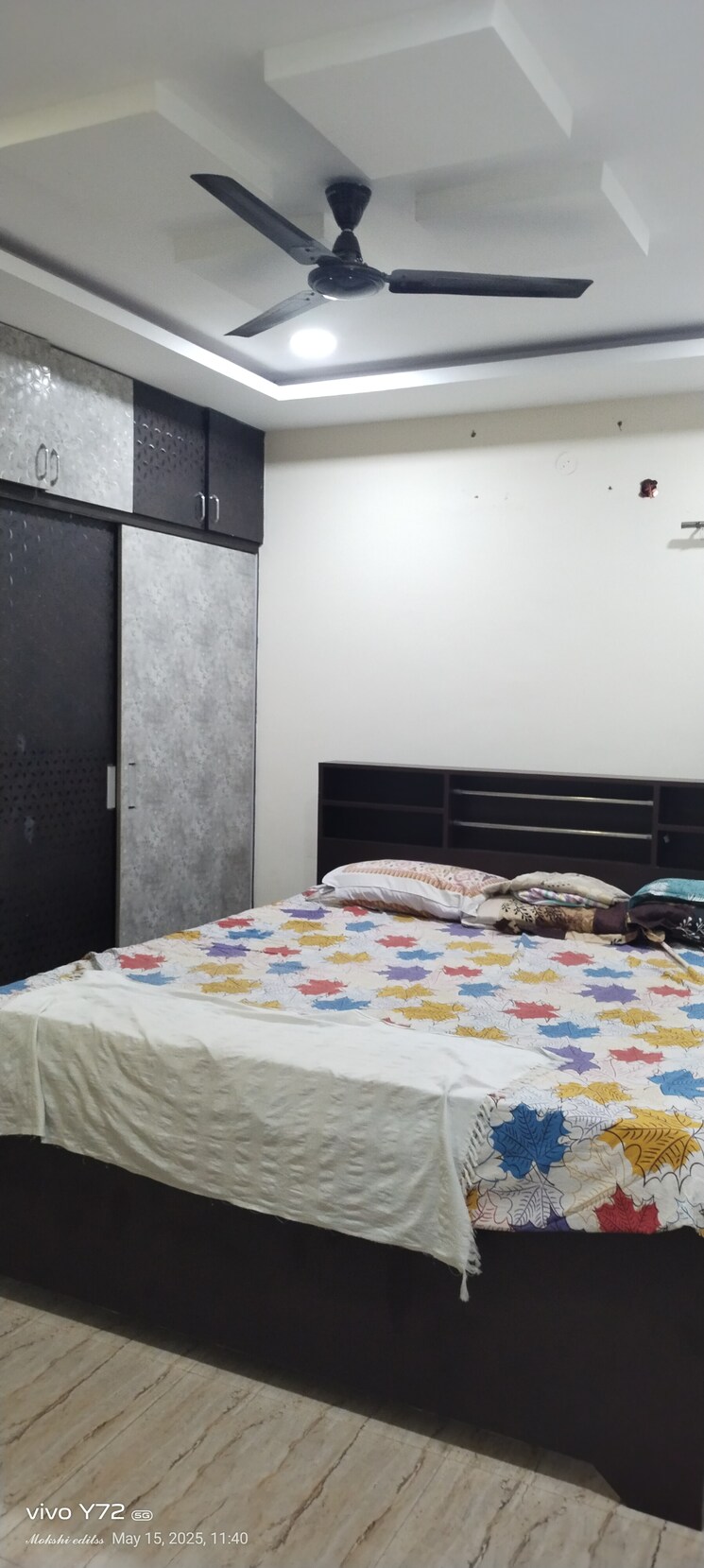 Bedroom, pavani-laxmi-nivas 3 Bedroom 1600 Sq.Ft. Apartment In Madhapur Hyderabad 8655837