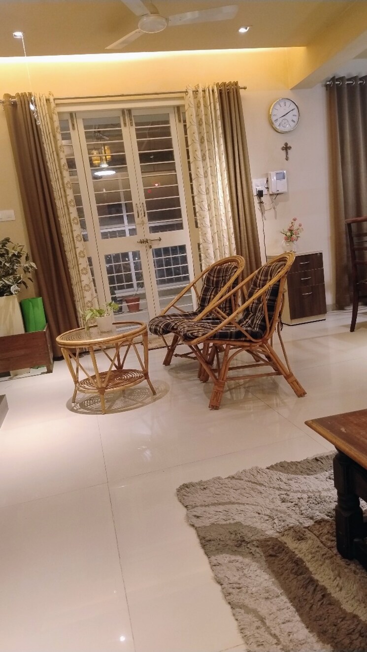 Living Room, goel-ganga-panama 3 Bedroom 1535 Sq.Ft. Apartment In Pimple Nilakh Pune 8655864