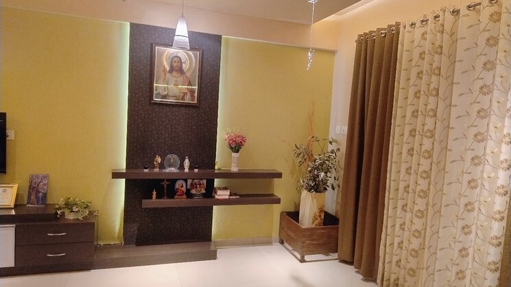 Living Room, goel-ganga-panama 3 Bedroom 1535 Sq.Ft. Apartment In Pimple Nilakh Pune 8655864