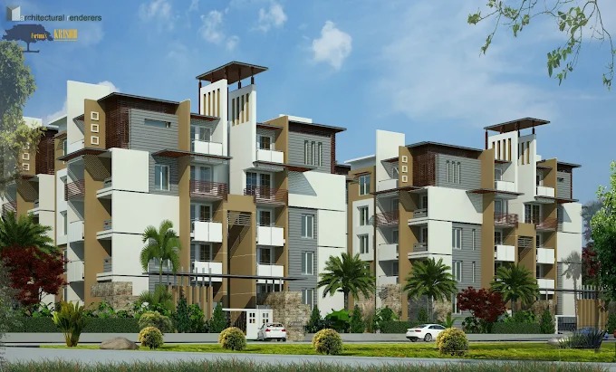 2 BHK + Pooja Room Apartment For Rent in Fortuna Krrish