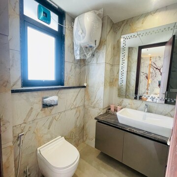 Bathroom in 4 BHK Builder Floor at Anant Raj Estate The Villas, Sector 60 – for Sale