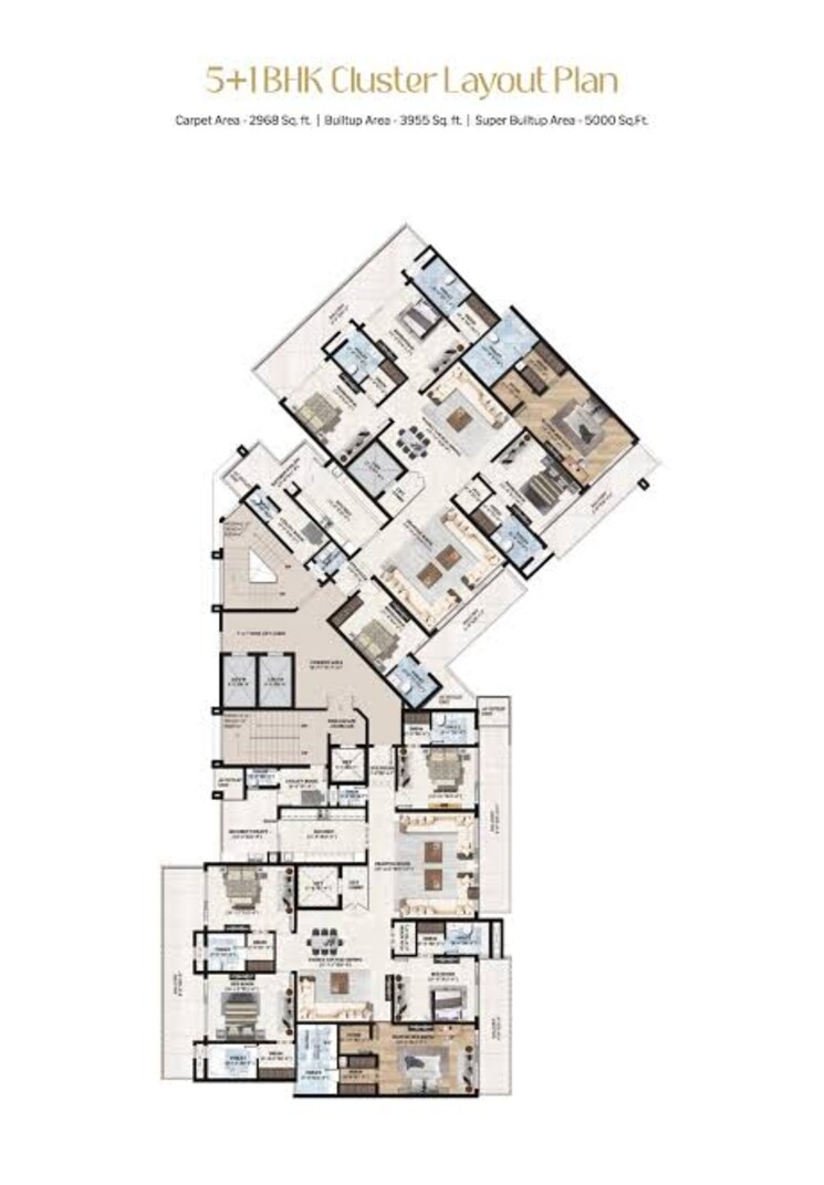 Master Plan, sector 66 5 Bedroom 5700 Sq.Ft. Apartment In Sector 66 Mohali 8656029