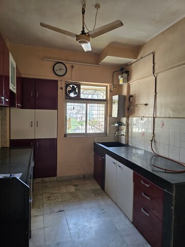 Kitchen in 1 BHK Apartment at Sahayog Complex, Manpada – for Rent