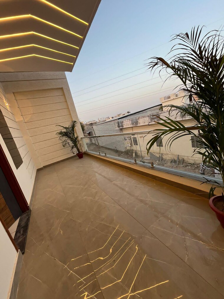 Balcony, gokulpura 4 Bedroom 111 Sq.Yd. Villa In Gokulpura Jaipur 8656095