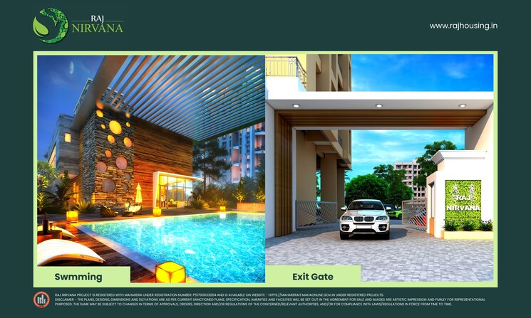  Parking, raj-nirvana-complex 1 Bedroom 695 Sq.Ft. Apartment In Ambernath East Thane 8656062
