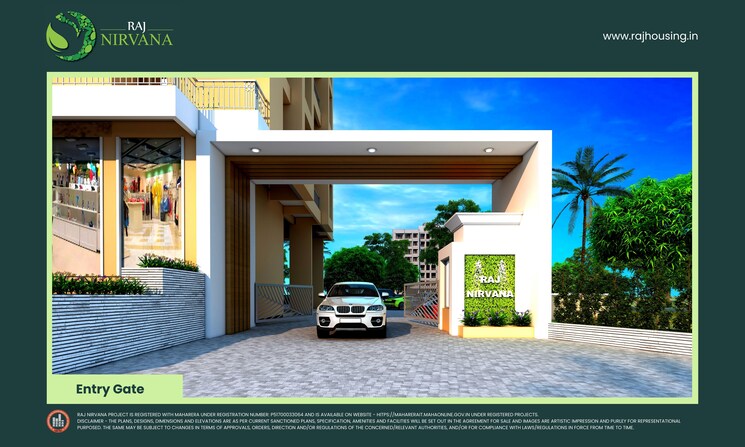  Parking, raj-nirvana-complex 2 Bedroom 1015 Sq.Ft. Apartment In Ambernath East Thane 8656100